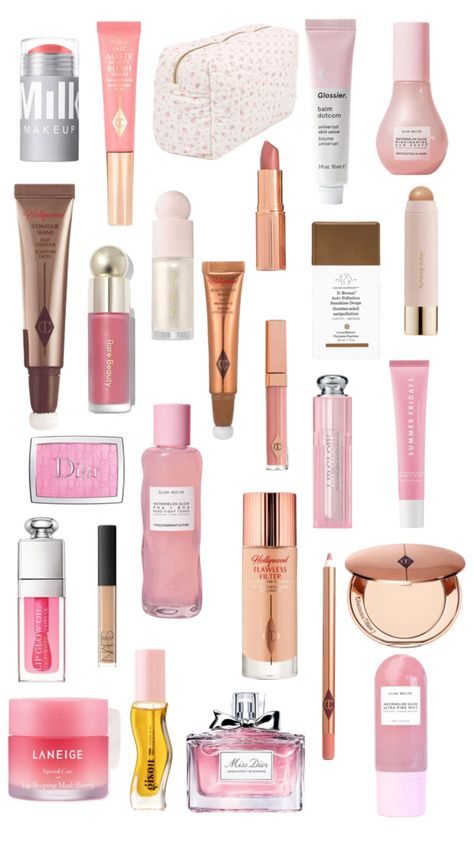 #skincare #makeup #wishlist #charlottetilbury Tempat Aesthetic, Makeup Collection Goals, Preppy Makeup, Makeup Wishlist, Simple Makeup Tips, Makeup Help, Eye Makeup Pictures, Cool Makeup Looks, Eye Makeup Steps