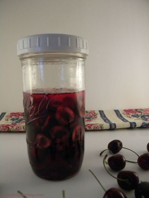 Homemade Cherry Extract Using Vodka or Bourbon « GAPS Diet Journey Apple Extract Diy, Cherry Extract Recipes, Banana Extract Recipe, Extracts Homemade, Cherry Shake, Extract Recipes, Kitchen Restock, Homemade Extracts, Diy Extracts