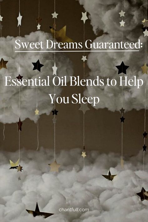 In this article, you’ll learn what are the best essential oils for sleep, how to use them, and a variety of essential oil blends that you can try for that deep sleep you’ve been craving. #sleep #restfulsleep #essentialoils #aromatherapyforsleep #aromatherapyforsleepapnea #sleep #zzz #goodnight Sweet Dreams Essential Oil Blend, Bedtime Essential Oil Blends, Diffuser Blend For Sleep, Essential Oil Sleep Blend, Sleepy Essential Oil Blend, Deep Sleep Essential Oils, Oil Blends For Sleep, Essential Oil Blends For Sleep, Sleeping Essential Oil Blends