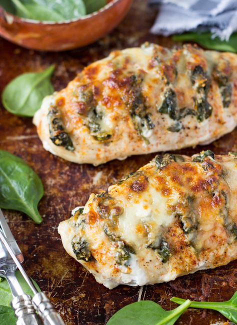 Spinach Goat Cheese Hasselback Chicken Spinach Goat Cheese, Hasselback Chicken, Goat Cheese Stuffed Chicken, Ways To Cook Chicken, Goat Cheese Recipes, Chicken Dinners, Flank Steak, Healthy Kitchen, Spinach Stuffed Chicken