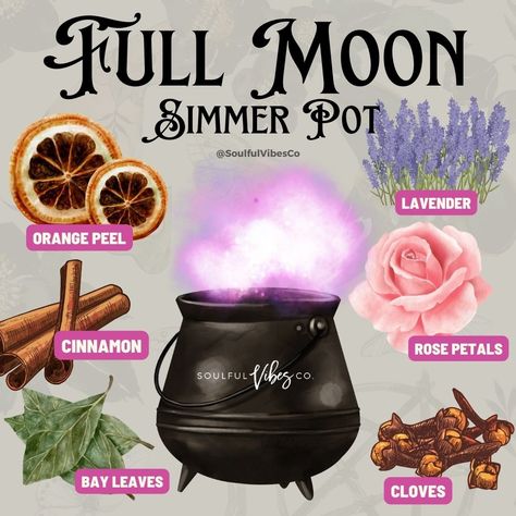 Full Moon Fire Ritual, New Month Witch Rituals, First Day Of Fall Rituals, Summer Solstice Full Moon, Full Moon Altar Ideas, Full Moon Simmer Pot Recipes, September Rituals, Summer Solstice Simmer Pot, Full Moon Recipes