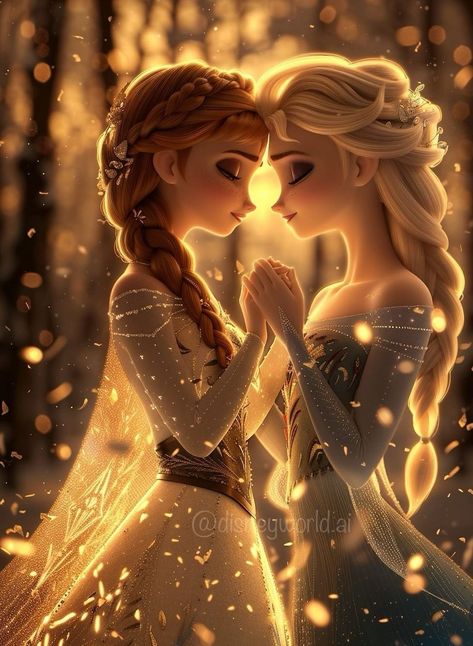 Elsa Pics, Rosé Singing, Black Journal, Anna Und Elsa, Disney Princess Anime, Frozen Sisters, Frozen Wallpaper, Disney Princess Cartoons, Frozen Pictures