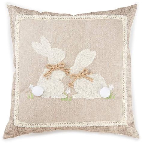 Burton + Burton Burton and Burton Easter Collection Linen Bunny Pillow #ad Easter Ideas, Knit Patterns, Bunny Pillow, Christmas Knitting Patterns, 자수 디자인, Christmas Knitting, Velvet Cushions, Linen Pillows, Knitting Patterns