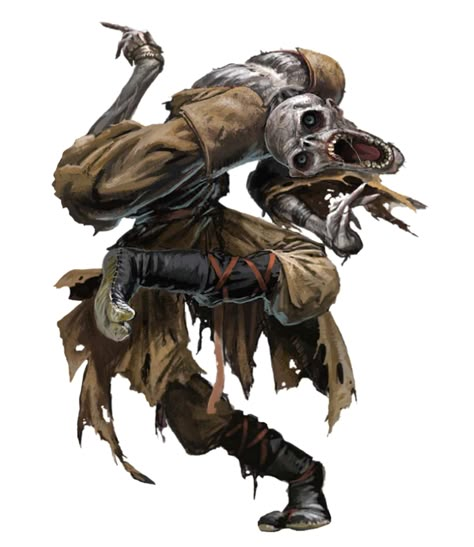 Kurobozu - Undead Monk - Pathfinder PFRPG DND D&D 3.5 5E 5th ed d20 fantasy Undead Dnd Character, Monk Pathfinder, Sleep Paralyzed, Dnd Undead, Lawful Evil, Monk Dnd, D D Monsters, Horror Monsters, Dnd Monsters