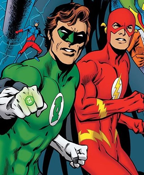 Atom, Green Lantern and Flash Flash Green Lantern, Flash And Green Lantern Fanart, Green Lantern And Flash, Flash And Green Lantern, Green Lantern Animated Series, Green Lantern Geoff Johns, Flash Comics, Hal Jordan, Justice League Of America