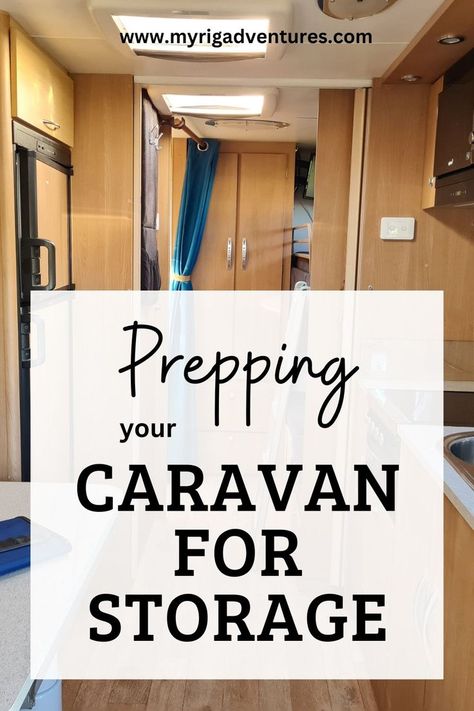 There are many tasks to tick off when prepping an RV or caravan for storage. Whether it's being parked up for the off-season or being stored somewhere separate to where you live, there are a range of things to be done first. Here are 30 tips for making sure your caravan is storage-ready. 🔹 #caravan #caravanning #caravanningtips #caravanstorage #caravanmaintenance Caravan Checklist, Campervan Storage Ideas, Caravan Hacks, Caravan Storage, Caravan Living, Pantry List, Glamper Camper, Motorhome Travels, Roof Hatch