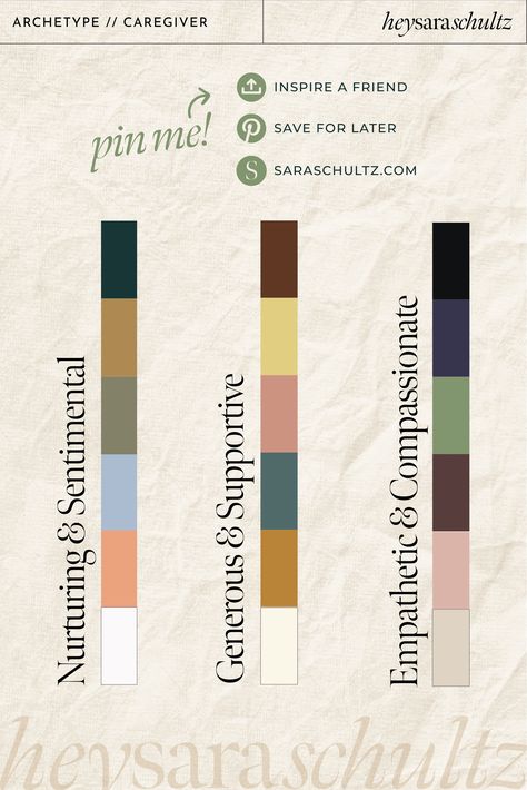 Top Color Palettes for the Caregiver Brand Archetype — Hey Sara Schultz #coffeelife. Caregiver Brand Archetype, Caregiver Archetype, Coffee Shop Logo Ideas, Shop Logo Ideas, Branding Checklist, Brand Archetypes, Logo Minimal, Coffee Shop Logo, Beautiful Logos Design