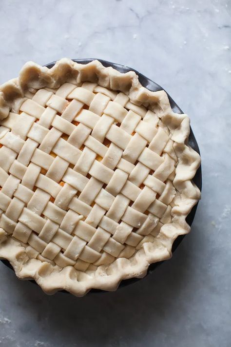 How to Make Pie Crust | ZoëBakes | eat dessert first TRY THIS ONE Lattice Pie Crust Recipe, Zoe Francois, Triple Berry Pie, Lattice Pie Crust, All Butter Pie Crust, Buttery Pie Crust, Blackberry Pie, Perfect Pie Crust, How To Make Pie