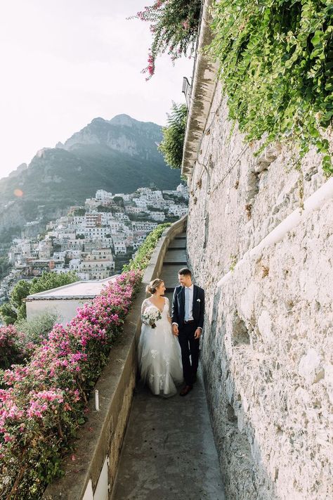 Positano Photo Spots, Positano Wedding Photos, Italy Wedding Photoshoot, Amalfi Coast Elopement, Positano Photoshoot, Sorrento Elopement, Mediterranean Elopement, Positano Elopement, Europe Photoshoot