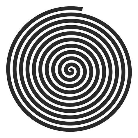 Vector spiral motion illusion. black rou... | Premium Vector #Freepik #vector #spiral-shape #spiral-circle #spiral #circle-art Spiral Logo, Helix Shape, Workshop Ideas, Spiral Shape, Circle Art, Fabric Printing, Gravity Falls, Helix, Premium Vector