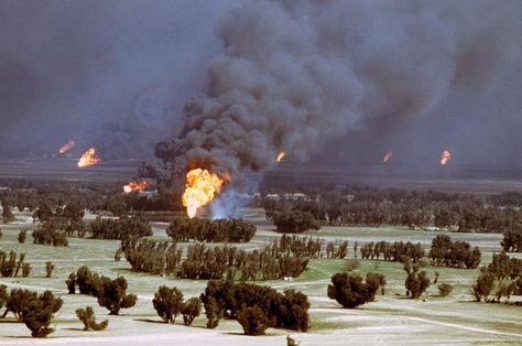 Iraqi Military, Operation Desert Shield, Iraqi Army, Operation Desert Storm, Scorched Earth, Marine Tank, Persian Gulf, Oil Well, Kuwait City