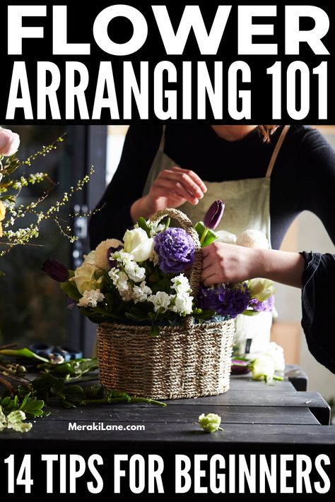 Diy Flower Arranging Tutorials, How To Arrange Silk Flowers Tutorials, Making Artificial Flower Arrangements, How To Learn Floral Design, Basic Flower Arranging Tips, How To Arrange Artificial Flowers, How To Make Silk Flower Arrangements, Making Floral Arrangements, Flower Arranging For Beginners Tutorials