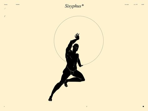 Sisyphus Illustration, Sisyphus Aesthetic, Sisyphus Wallpaper, Sisyphus Art, Sisyphus Tattoo, Animation Classes, Linoleum Print, Hand Tattoos For Guys, Tattoo Illustration