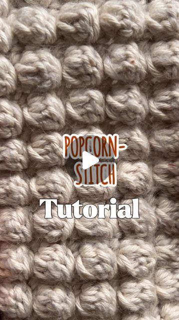 Lara | crochet art ❥ slow living on Instagram: "Learn how to make a POPCORN/BUBBLE STITCH 🍿🧶🫶    I‘m using two different yarn types from @hobbii_yarn : - Diablo  - Friends cotton 8/6   It‘s the project for the #hobbiibacktoschool campaign 👩🏻‍🏫 so any ideas what it could be? 🧚🏻 • • • #sponsored #crochet #crochetersofinstagram #häkeln #crocheting #tutorial #pattern #crochetpattern #crochettutorial #handmade #handcrafted #madewithlove #crochetinspiration #backtoschool #howto #yarn #yarnaddict #crochetlove #crocheted #art #artist #fiberart #viral #reels #foryou #fyp #instagram #instagood" Crochet Popcorn Bag, Crochet Bubble Pattern, Popcorn Crochet Stitch, Bubble Stitch Crochet, Bubble Crochet Stitch, Crochet Popcorn Stitch, Crocheting Tutorial, Popcorn Stitch Crochet, Hobbii Yarn