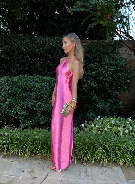 RENATA GOWN - BLOSSOM curated on LTK Pink Dresses Aesthetic, 70s Dresses Formal, Black Tie Wedding Attire, Hollywood Glamour Dress, Full Sequin Dress, Dresses Aesthetic, Glamour Dress, Prom Dress Inspiration, Event Outfit