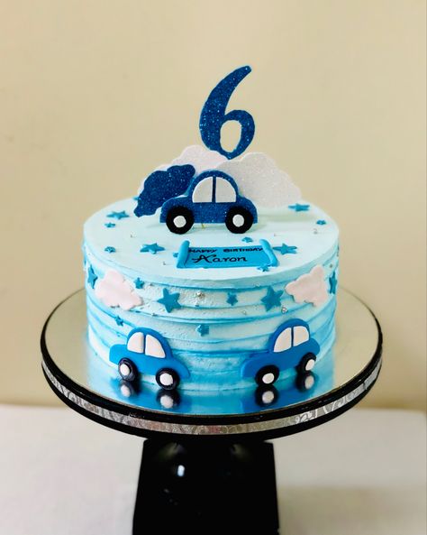 Car cake, car themed cake First Birthday Boy Themes Cake, Cake Designs Car Theme, Car Theam Birthday Cake, Car Cakes Design, Cake Car Designs Birthday, Car Theme Cake Design, Cake Designs Boys Kids, Cake Designs Car, Blue Car Birthday Theme