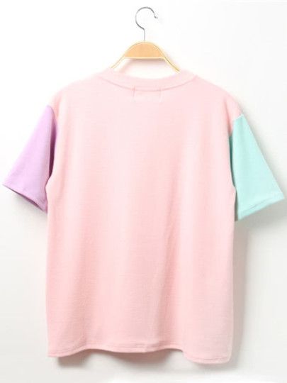 Pastel Tops, Color Block Shirts, Colorblock Dress, 80s Fashion, Tshirt Colors, Style Me, Color Blocking, Color Block, Caramel