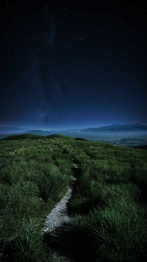 Grass Fields Night Space View IPhone Wallpaper - IPhone Wallpapers : iPhone Wallpapers Spring Nature Wallpaper, Sunset Phone Wallpaper, Wallpapers Sunset, Iphone 4k Wallpaper, Nature Wallpaper For Iphone, Grass Fields, 4k Wallpaper Iphone, Grass Painting, Grass Wallpaper