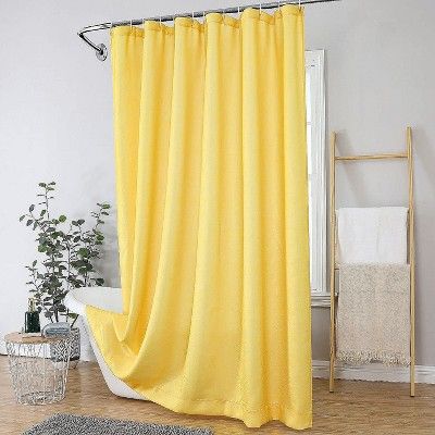 Yellow bathroom decor