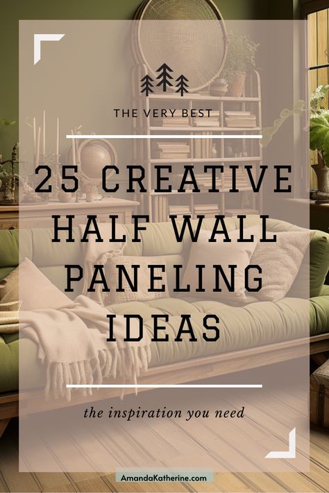 These are some amazing half wall Paneling ideas.  These are a perfect addition to your home.  Please check out my post on half Wall Paneling ideas. Wall Decor Panelling, Wood Pony Wall, Top Trim On Walls, Half Wall Tiles Living Room, Wood Paneling Halfway Up Wall, Wall With Trim In Middle, Stairs Wall Panelling Design, Living Room Panelling Half Wall, Shiplap Top Half Wall