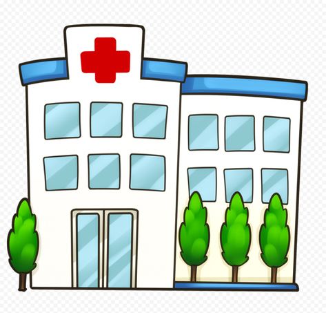 Hospital Cartoon, Children Hospital, Clip Art Library, Clip Art Pictures, Free Clipart Images, Medical Symbols, Community Helpers, Best Hospitals, Cartoon Images