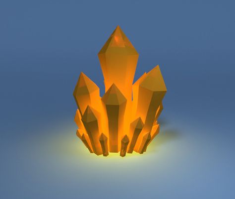 Orange Aura, Abandoned Mine, Maya Modeling, Communication Logo, Low Poly Art, The Close, App Ui Design, Flat Illustration, Minerals Crystals