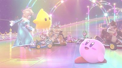 Kirby Headphones, Rosalina Mario, Fascinating Pictures, Game Gif, Gifs Aesthetic, Princess Rosalina, Gif Background, Super Mario Galaxy, Nintendo Characters