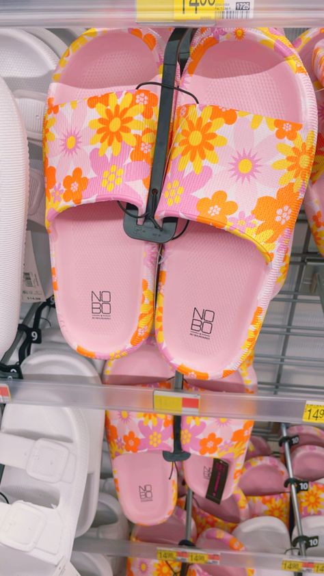 Walmart summer slides Slides Aesthetic, House Slide, Cute Slides, Summer Slides, Fashion Slides, Beach Stuff, Shoe Ideas, Summer Slide, Girly Shoes