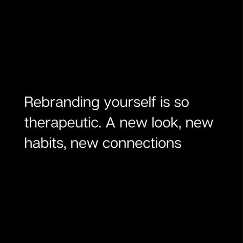 Rebranding yourself is therapeutic. It's about embracing a new look, forming new habits, and building new connections. The journey to rediscover yourself isn't always easy, but it's worth it for the transformation. Keep evolving, keep growing, and never stop believing in the power of change. #SelfGrowth #Therapeutic #NewBeginnings #EmbraceChange #SelfCare #PersonalDevelopment #LifeChanges #Empowerment #GrowthMindset #SelfLove #KeepEvolving #SelfImprovement #WellnessJourney #RebrandYourself Rebranding Yourself, Keep Evolving, Rediscover Yourself, Never Stop Believing, New Habits, Keep Growing, Baby Planning, Self Concept, Embrace Change