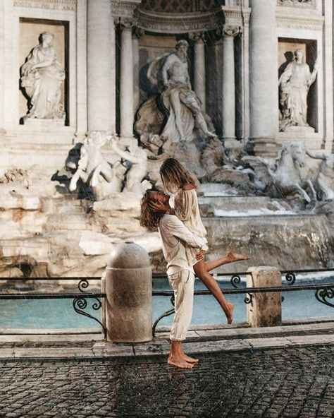 Couples Travel Photography, Best Couple Photos, Rome Pictures, Couple Travel Photos, Rome Photography, When It Rains It Pours, Rome Photo, Travel Pose, Italy Pictures