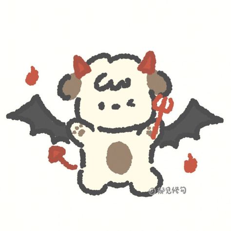 Halloween Widget, Cute Halloween Drawings, Editing Resources, 강아지 그림, Halloween Drawings, Mini Drawings, Cute Little Drawings, Sketch Drawing, Good Notes