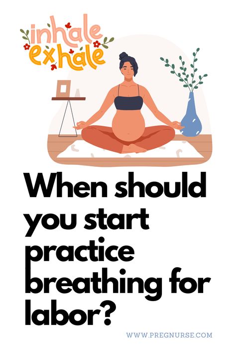 Discover specific breathing exercises designed to help you prepare for labor. From Lamaze breathing to the unique 'Cleansing Breath', these techniques can help you stay calm, focused, and reduce the pain of contractions during labor. Click here to learn more and start practicing today. How To Breathe During Labor, Pregnancy Breathing Exercises, Breathing Exercises For Labor, Lamaze Techniques, Labor Breathing Techniques, Lamaze Breathing, Breathing Techniques For Labor, Exercises During Pregnancy, Essential Oils For Labor