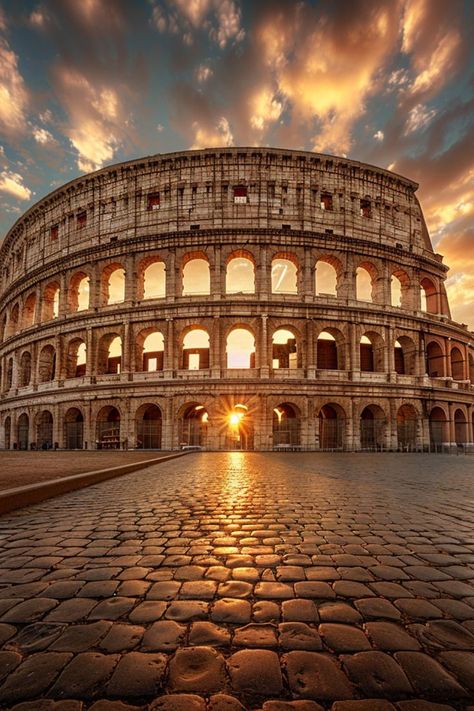 Rome Italy Aesthetic, The Colosseum Rome, Rome Architecture, Mediterranean Aesthetic, Rome Photo, Science And Nature Books, Colosseum Rome, Top Places To Travel, Travel Inspiration Destinations