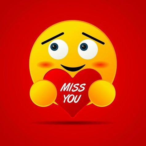 cute emoticon fall in love with the words miss you Miss You Emoji, I Miss You Cute Pics, I Miss You Emoji, Cute Emoticon, Emoji Texts, Hodge Podge, Always Love You, Grandchildren, I Miss You