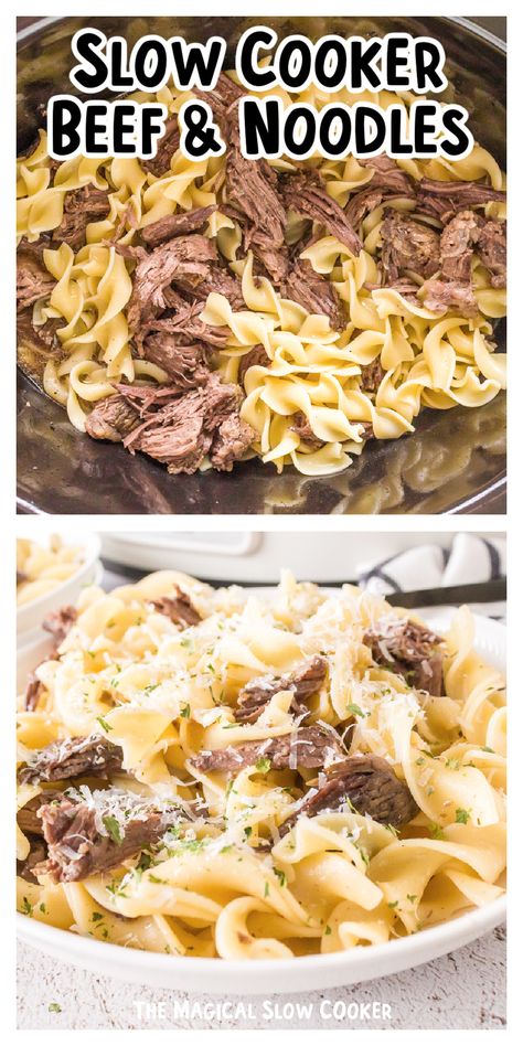 Crock Pot Beef And Noodles Crockpot, Beef Bouillon Recipe, Slow Cooker Beef And Noodles, Beef And Noodles Crockpot, Roast Beef Crock Pot Recipes, Beef Tips And Noodles, Crockpot Roast Recipes, Crockpot Stew, Easy Chicken Pot Pie