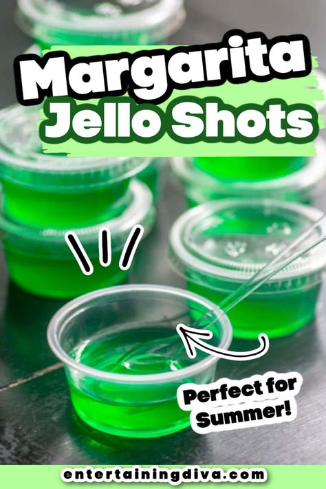 Margarita Jello Shots Recipe (Made With Tequila) | Green Jello Shots Christmas Jelly Shots, Margarita Jello Shots Recipe, Green Jello Shots, Malibu Jello Shots, Tequila Jello Shots, Holiday Jello Shots, Easy Jello Shots, Christmas Jello Shots, Margarita Jello Shots