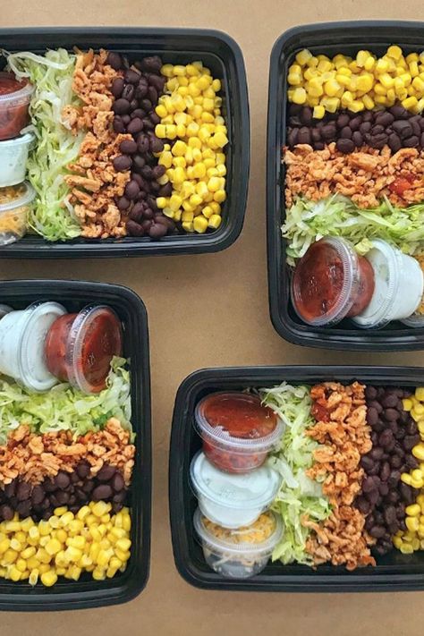 25 Healthy Meal-Prep Lunches That Go Way Beyond Boring Sandwiches Plats Healthy, Healthy Lunch Meal Prep, Meal Prep Ideas, Easy Healthy Lunches, Bacon Pasta, Work Meals, Easy Healthy Meal Prep, Makanan Diet, Prepped Lunches