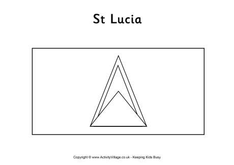 St Lucia flag colouring page St Lucia Tattoo Ideas, St Lucia Tattoo, St Lucia Flag, Flag Template, Flag Coloring Pages, Colouring Page, Colouring Printables, Santa Lucia, St Lucia