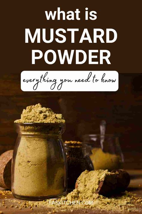 A Pinterest pin featuring a comprehensive guide to mustard powder. Learn about its nutrition, benefits, and culinary uses. Perfect for anyone looking to enhance their cooking skills and embrace healthy living. #MustardPowder #CookingTips #HealthyLiving Mustard Plant, Mustard Powder, Yellow Mustard Seeds, Edible Seeds, Cooking Game, Ground Mustard, Mustard Seeds, Dry Mustard, Cooking Games