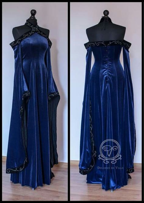 Royal Outfit, Gaun Abad Pertengahan, Tabitha Simmons, Fantasy Dresses, Fantasy Gowns, Medieval Dress, Medieval Clothing, Fantasy Dress, Fantasy Clothing