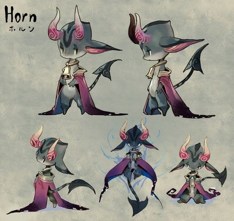 ArtStation - Tiny Devil Horn WIP_1, Rita Shap Imp Character Art, Imp Concept Art, Imp Drawing, Imp Character Design, Imp Art, Monster Design, Creature Concept, Character Design References, Cute Creatures