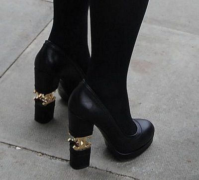 OH MY GOD these are the shoes from Lady Gaga's music video and I couldn't find them online!!! LOVEEEE. NEED Chanel Heels, Dr Shoes, Chanel Couture, Fabulous Shoes, Carrie Bradshaw, Crazy Shoes, Dream Shoes, Shoe Obsession, Chanel Shoes