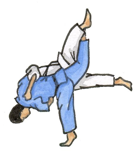 Judo Drawing, Jiu Jitsu Techniques, Ju Jitsu, Krav Maga, Martial Art, Cool Cartoons, Judo, Kung Fu, Pluto The Dog