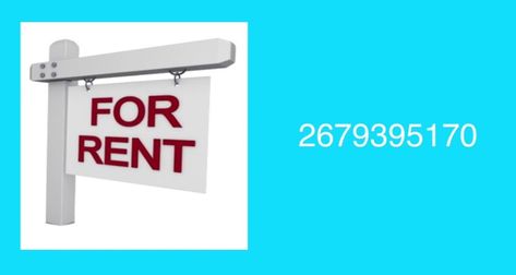 For Rent Decal Bloxburg, For Sale Sign Decals Bloxburg, Bloxburg For Sale Sign Code, Bloxburg Photos, Parking Lot Sign, Bloxburg City, Bloxburg Town, Picture Codes, Bloxburg Decals Codes Aesthetic