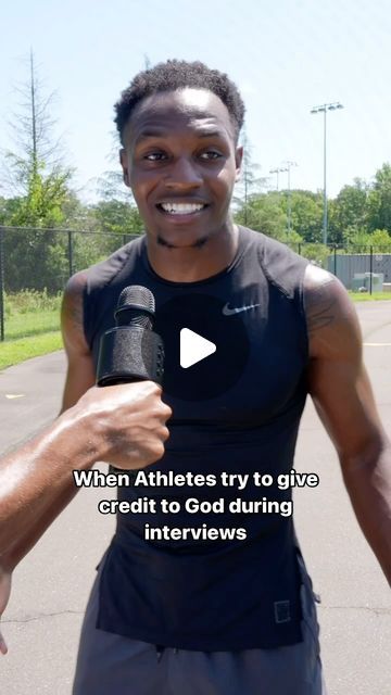 Christian Haynes on Instagram: "When Athletes try to give credit to God during interviews! 🤣🤣🤣🤣🤣🤣 @darrylmayes 

#reels #instareels #explore #explorepage #athlete #olympics #sports #athletes #jesus #christianathlete #god #christian" Christian Athletes, Sports Athletes, He Has Risen, God Christian, Interview, Jesus, Sports, On Instagram, Instagram