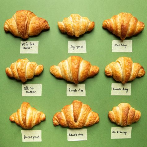 allplants | Blog: Veganise it Challenge: The Perfect Vegan Croissant Vegan Croissant Sandwich, Vegan Crossaints, Butter Croissant Recipe, Vegan Croissant Recipe, Vegan Pastry Recipes, Vegan Croissant, Baking Tips And Tricks, Laminated Dough, Vegan Pastry