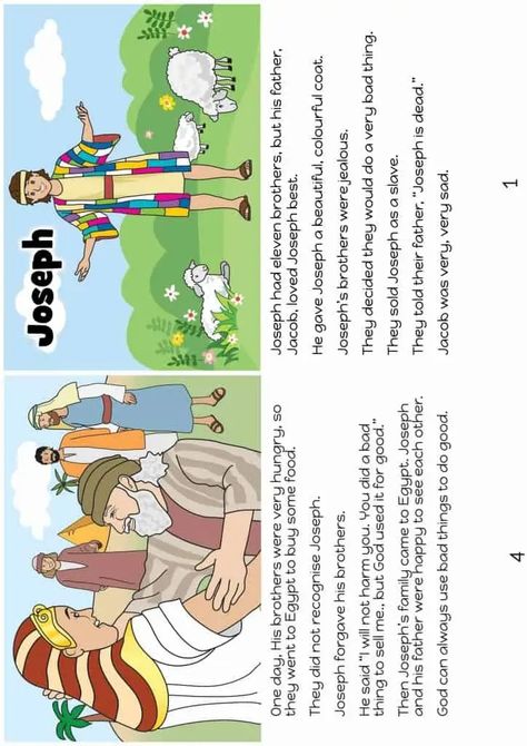 Joseph - Free Bible lesson for kids - Trueway Kids Joseph Preschool Activities, Story Of Joseph For Kids Sunday School, Joseph Bible Story Activities, Joseph Activities, Bible Lesson For Kids, Joseph Coat, Joseph Story, Trueway Kids, Youth Church