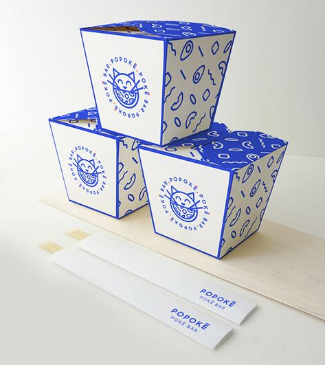 Poke Bar, Branding Design Packaging, Graphic Design Packaging, Box Packaging Design, Food Packaging Design, Graphic Design Fun, Branding Packaging, Creative Packaging Design, Creative Packaging