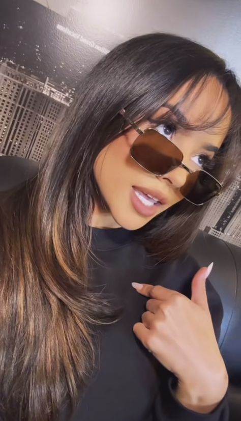 Becky G ❤️‍🔥👸 Becky G Bangs, Cute Bangs, Becky G, Beauty Inspiration, Hair Ideas, Bangs, Hair, Beauty, Quick Saves