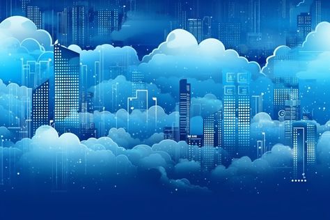 Technology background of Cloud and Edge computing Cloud Computing Background, Edge Computing, Cloud Computing Technology, Computer Gadgets, Linkedin Background, Technology Background, Computer Wallpaper, Cloud Computing, Background Banner